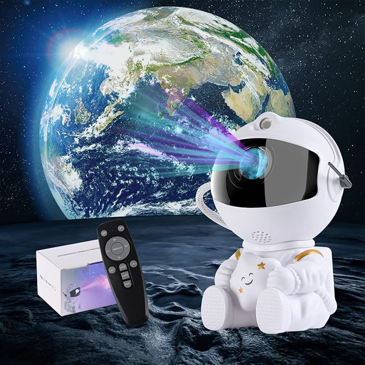 Astronaut Galaxy Projector β Bring the Universe to Your Room