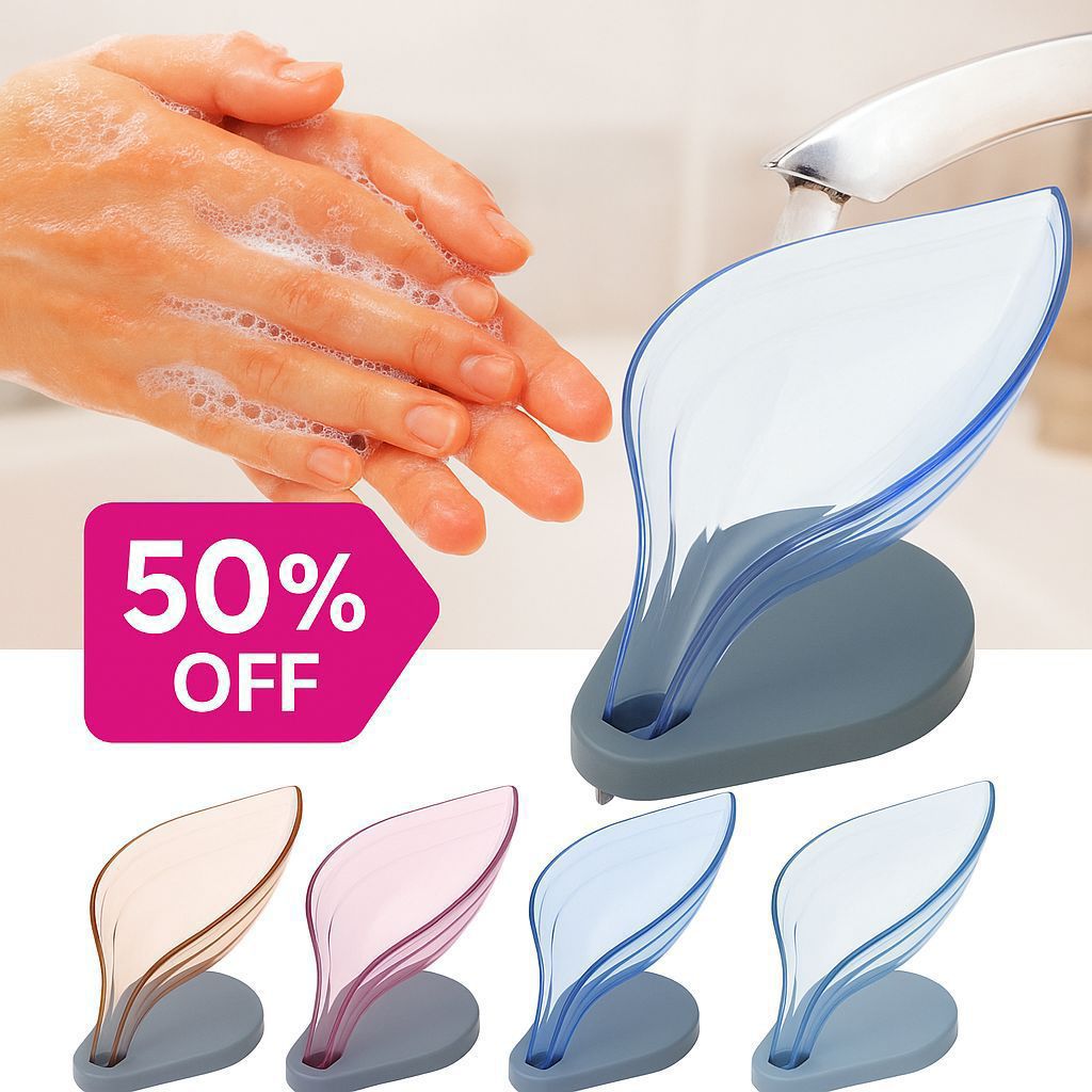 Touch-Free Elegance: Leaf Design Soap Dispensers