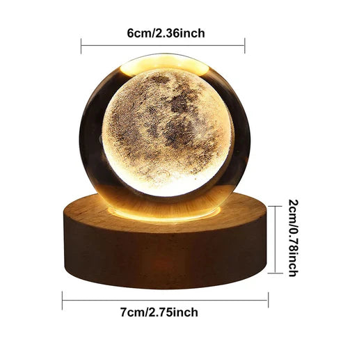 “3D Galaxy Illusion Night Lamp”