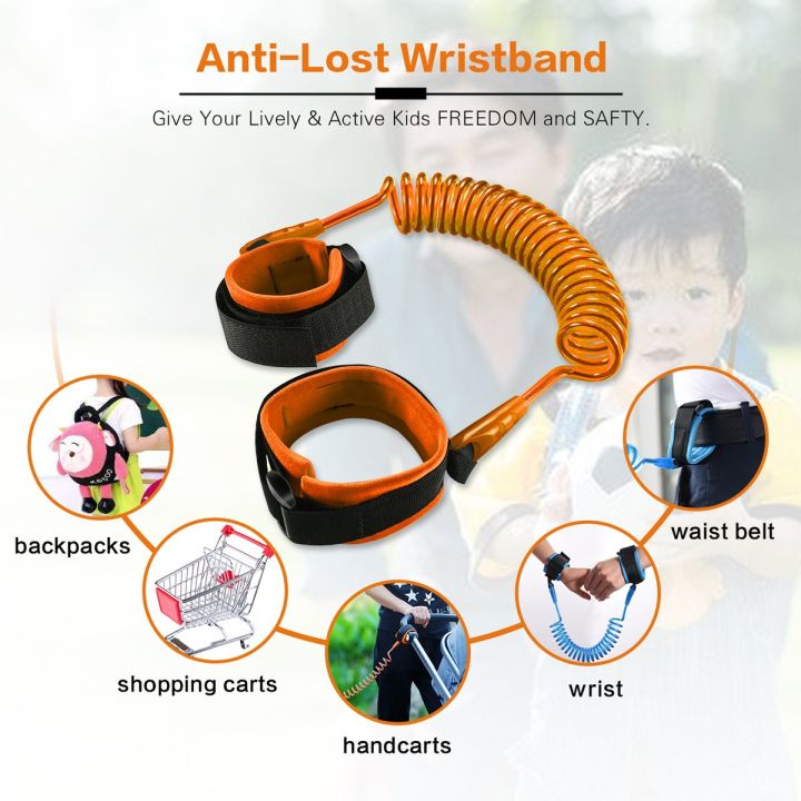 Safety First: Anti-Lost Wristband for Kids - Secure and Adjustable"