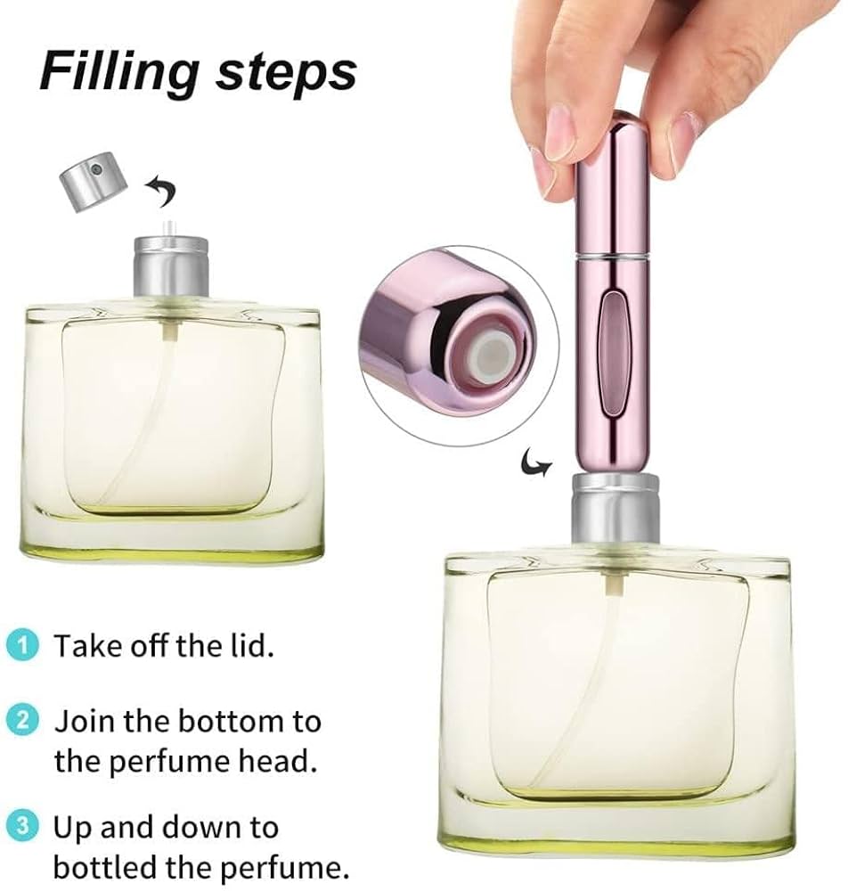 Portable Perfume Packs - Refillable &amp; Stylish!