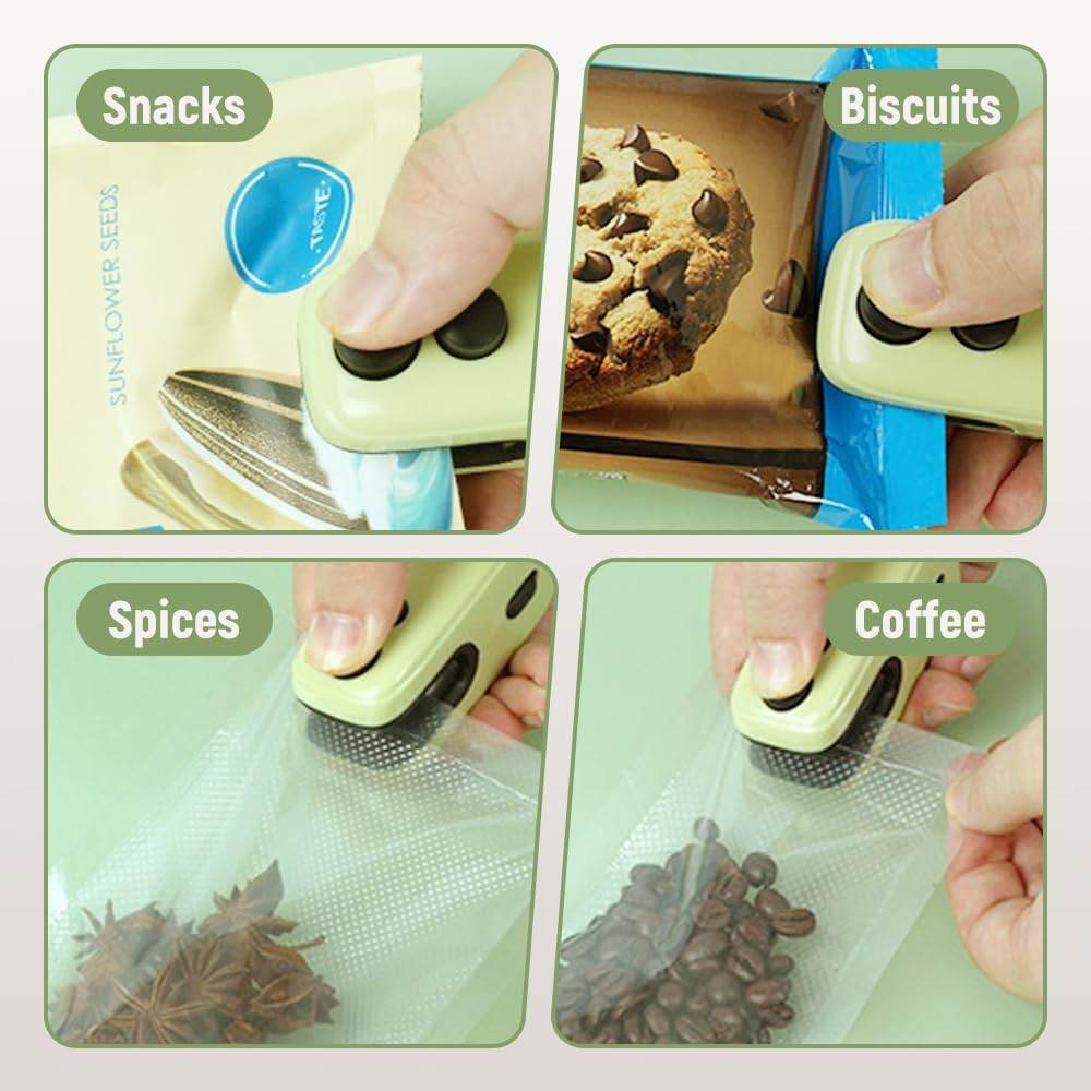 2 in 1 USB Rechargeable Sealer