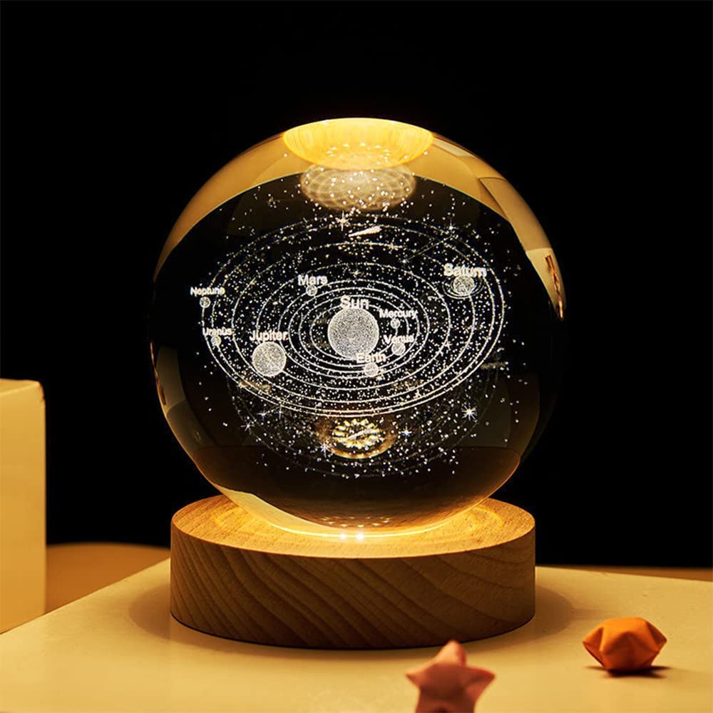 “3D Galaxy Illusion Night Lamp”