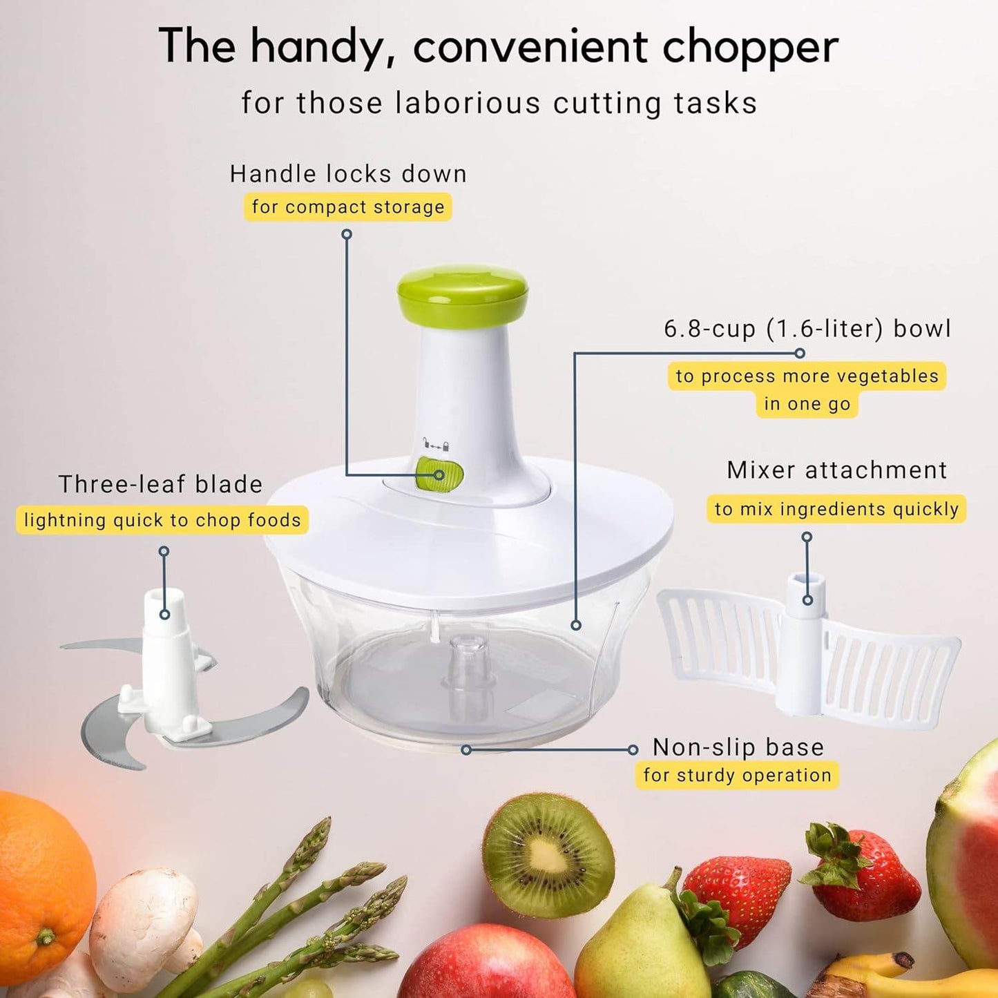 Hand Chopper Vegetable Cutter