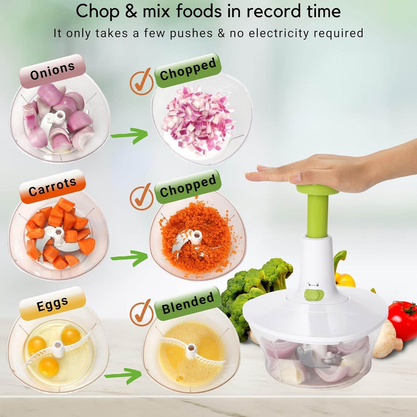 Hand Chopper Vegetable Cutter