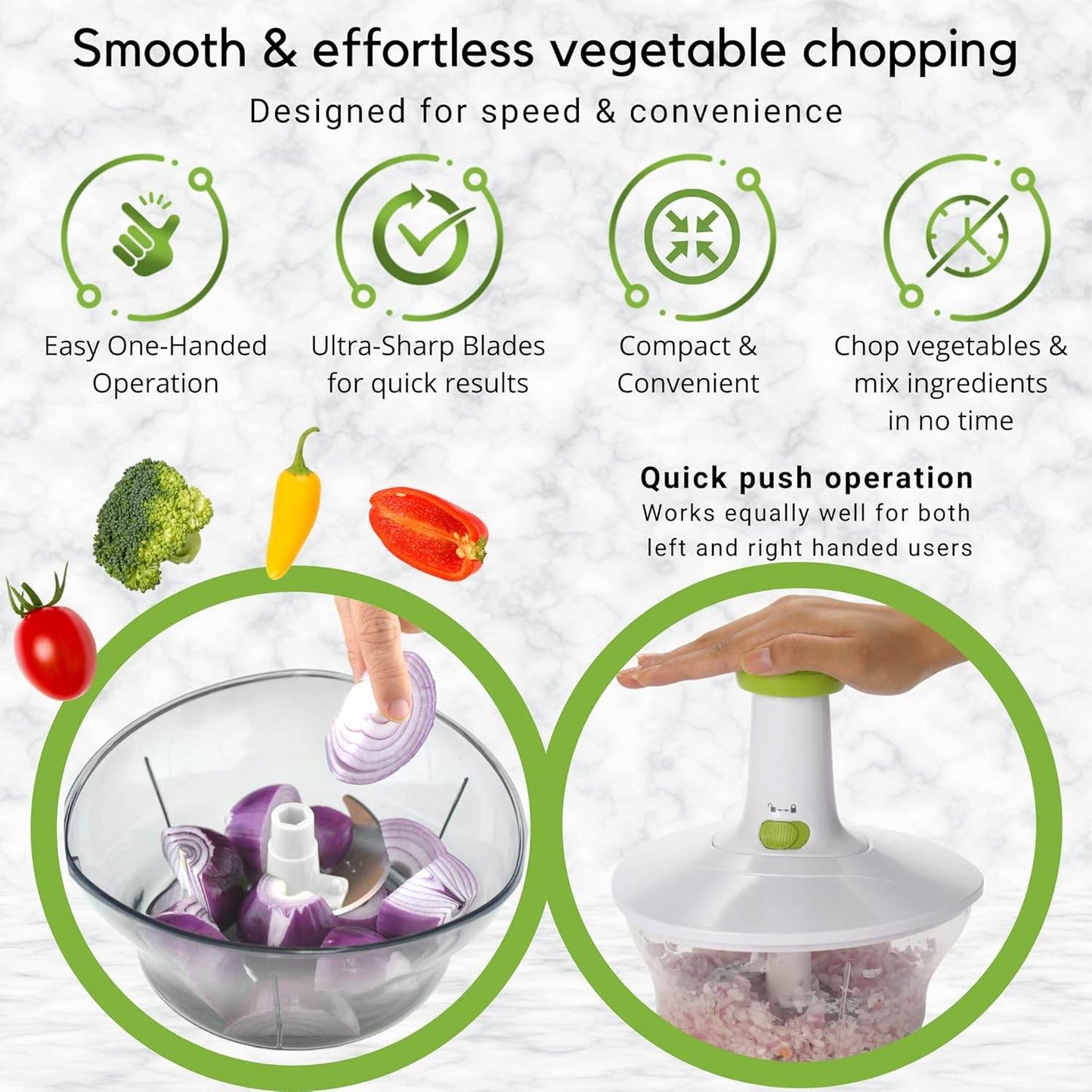 Hand Chopper Vegetable Cutter