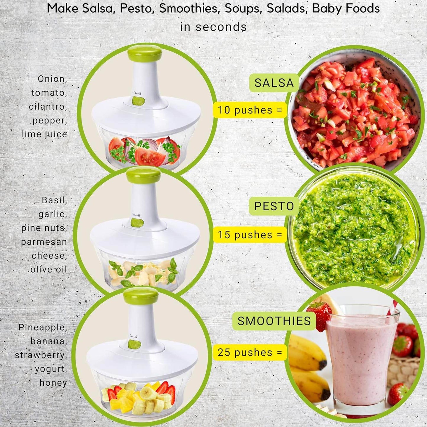 Hand Chopper Vegetable Cutter