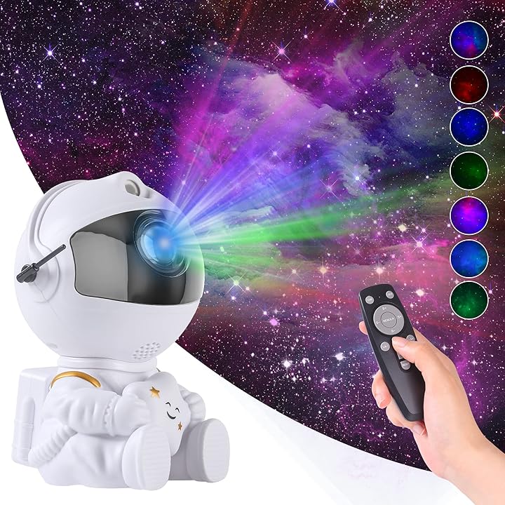 Astronaut Galaxy Projector – Bring the Universe to Your Room
