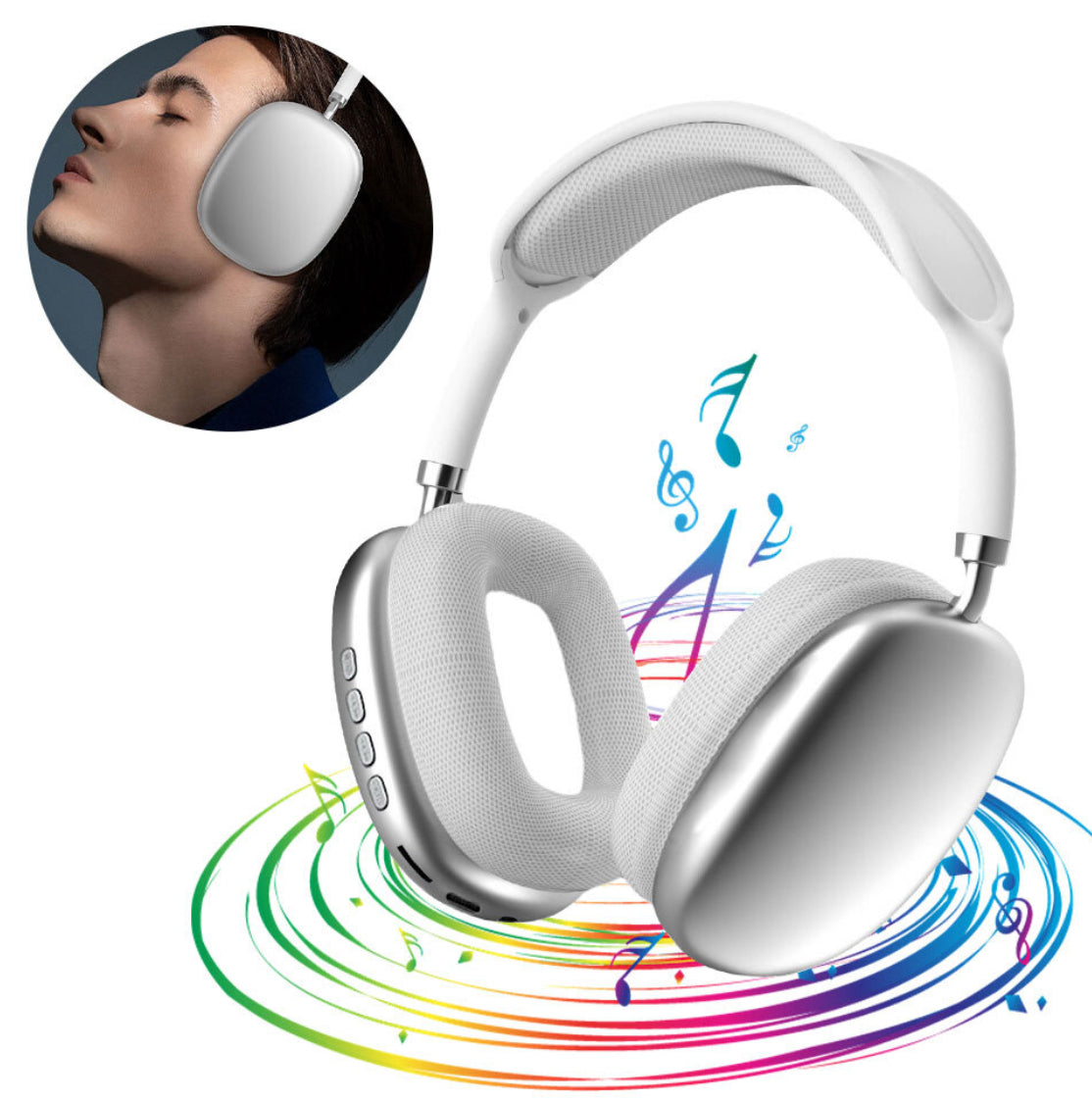 P9 Wireless Headphones – Long Battery Life | Available in 5 Stunning Colors 🎧