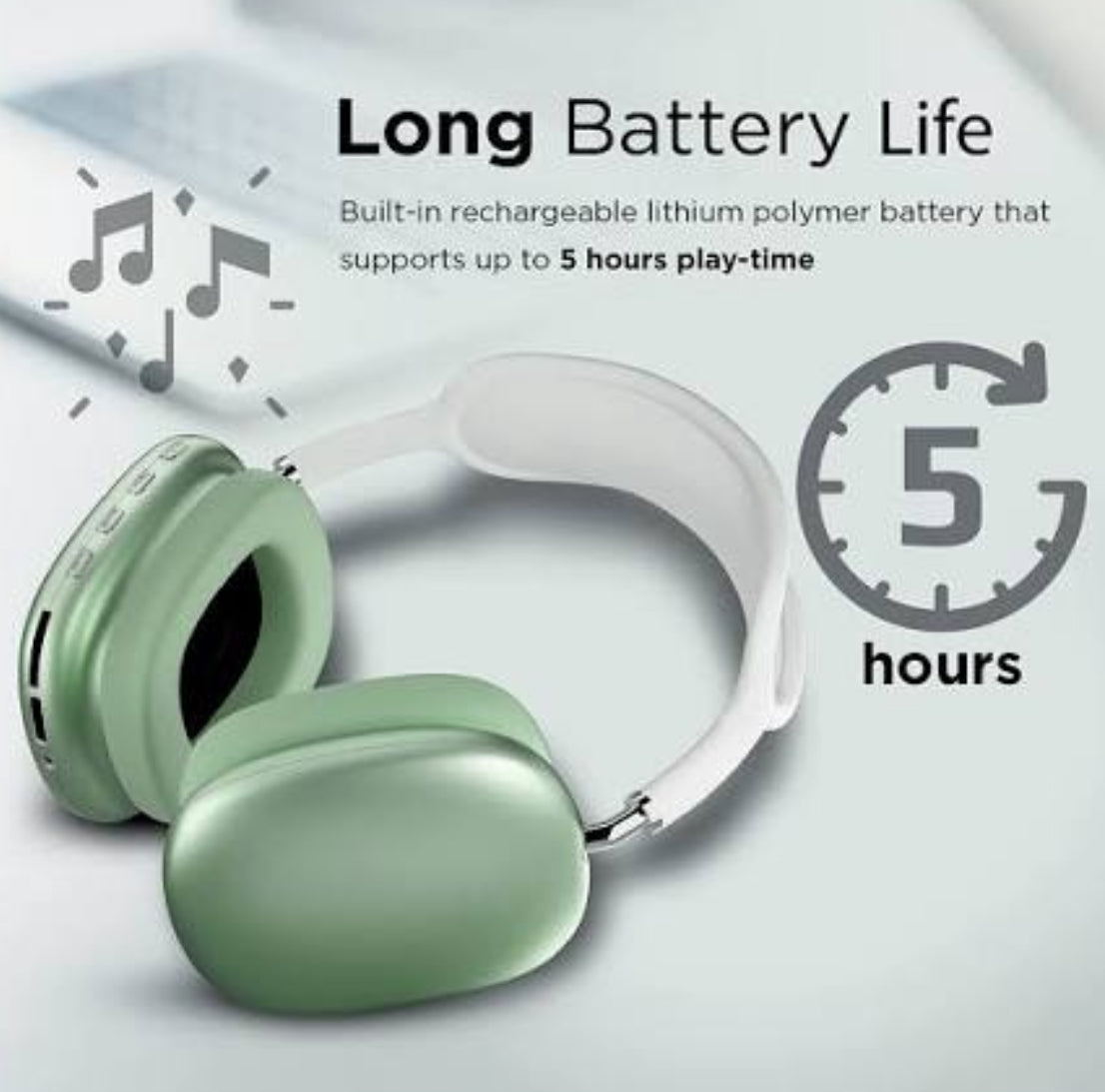 P9 Wireless Headphones – Long Battery Life | Available in 5 Stunning Colors 🎧