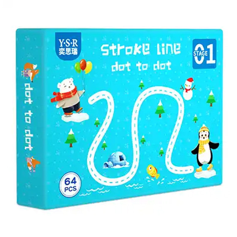 Stroke Line Dot to Dot Learning Kit for Kids