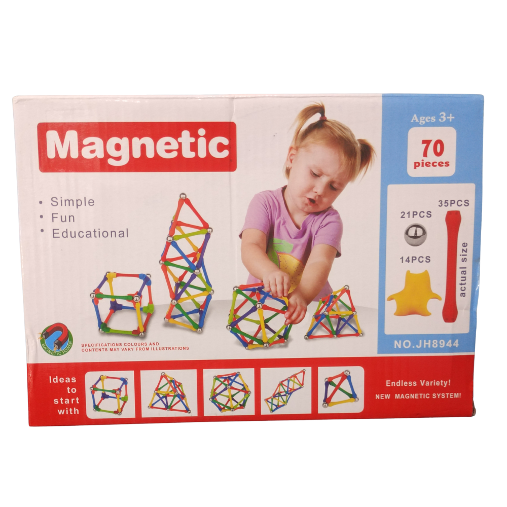 Magnetic Bar Building Sticks