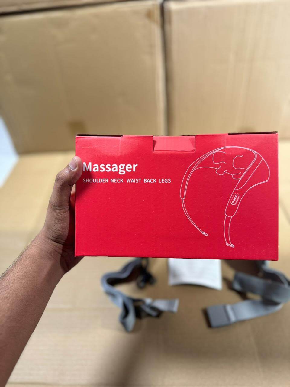 3d kneading massage pillow