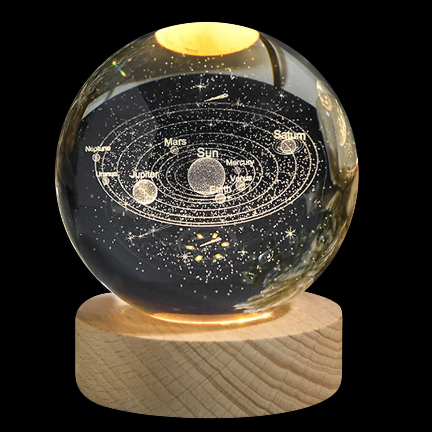 “3D Galaxy Illusion Night Lamp”