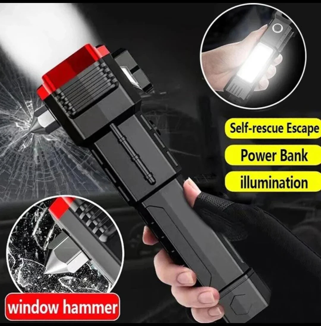 Multifunction Portable Led Flashlight Rechargeable